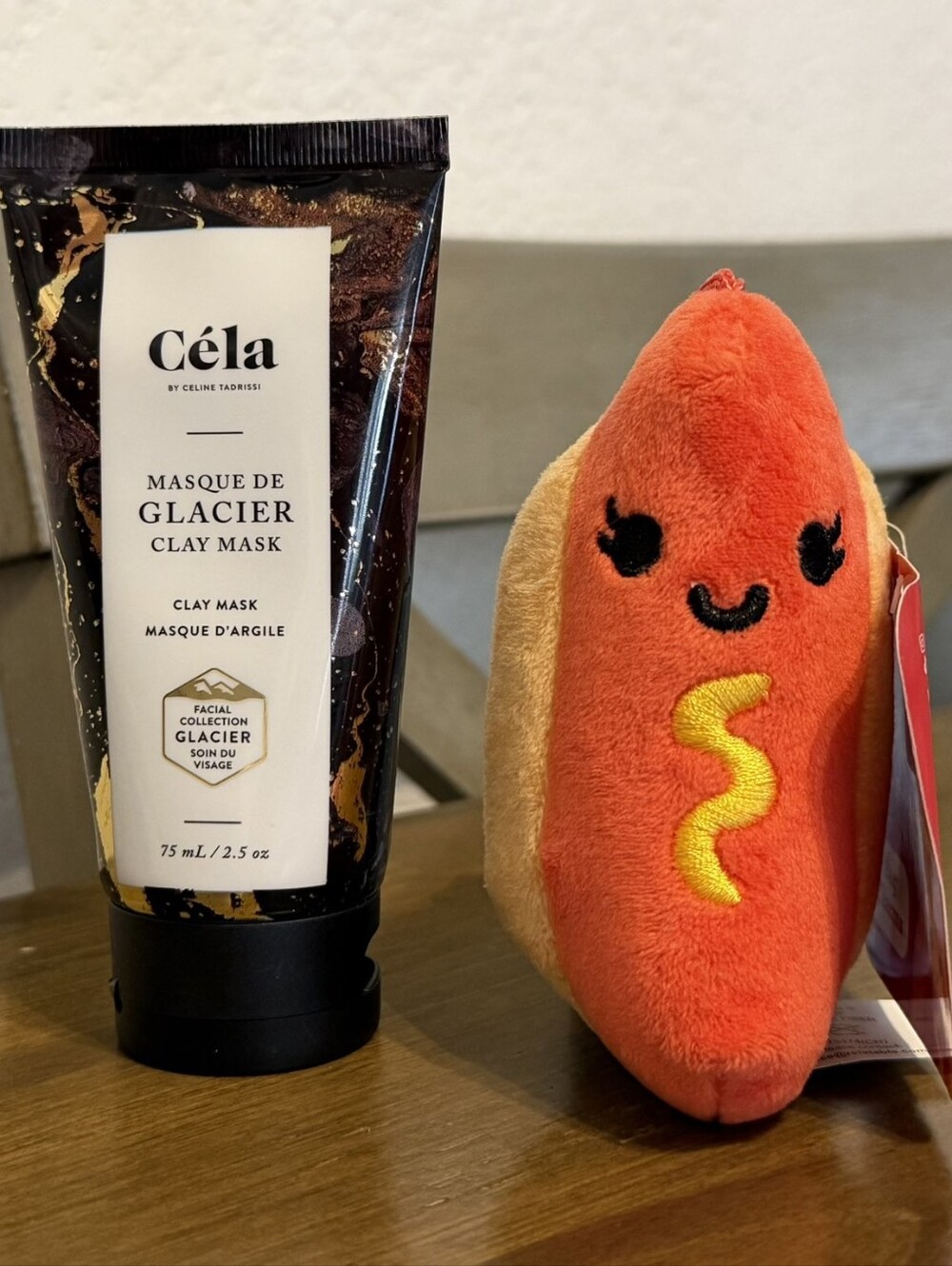 What Do You Want Meme? Emotional Support Hot Dog Keychain & Céla Clay Mask